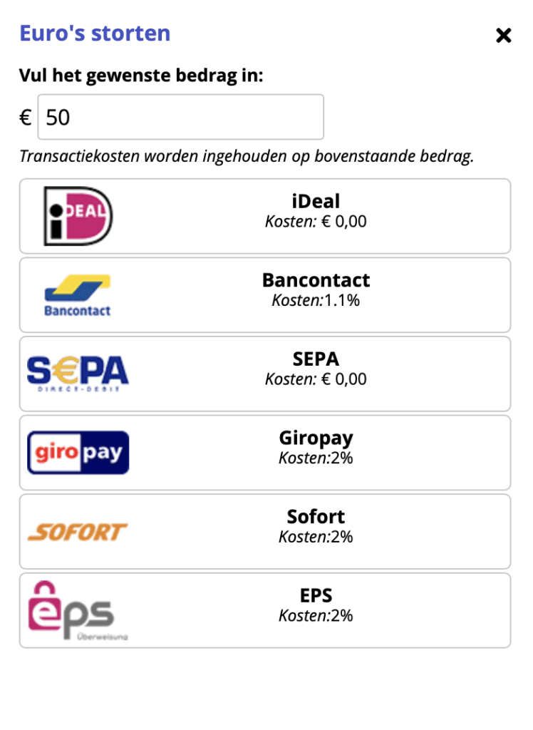 euro's storten bitcoinmeester
