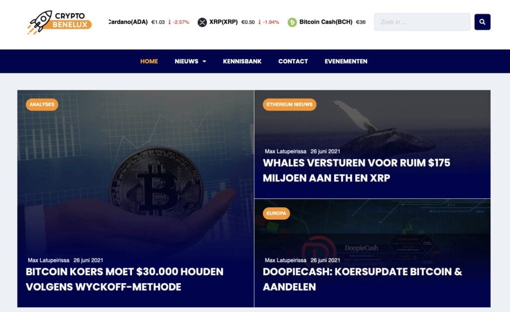 Cryptobenelux-Nieuwsplatform