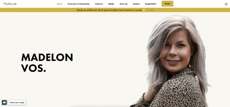 Madelonvos-website