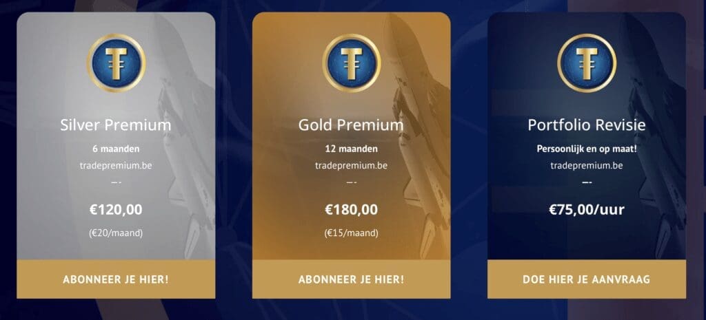 Tradepremium-lidmaatschap