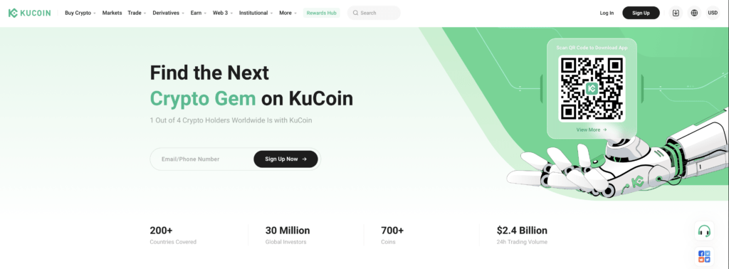 KuCoin_website