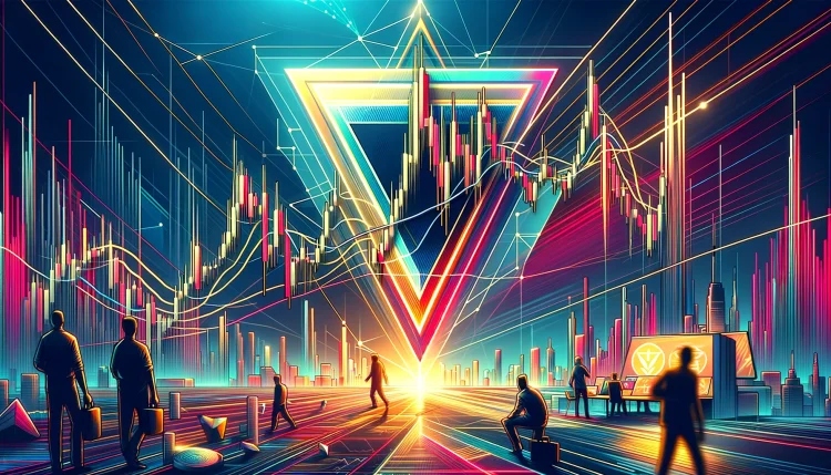 Solana_SOL_Symmetrische_Driehoek_Neerwaartse_Doorbraak