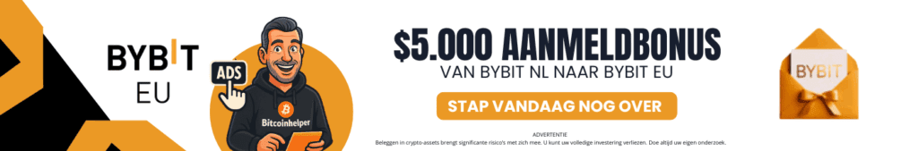 STAP VANDAAG NOG OVER VAN BYBIT NL NAAR BYBIT EU EN ONTVANG EEN WELKOMSTBONUS